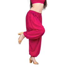 Chiffon Boohoo Harem Pants | Flowy Trousers S-5XL | 30 Colors C71