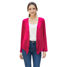 Chiffon Long Sleeve Shrug | Sheer Bolero Cover-Up S-5XL | 30 Colors C49