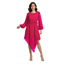 Chiffon Long Asymmetrical Dress | One Peace Party Gown S-5XL C55