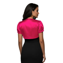 Satin Wedding Wear Jacket | Elegant Bridal Cover-Up S-3XL | 41 Colors S109