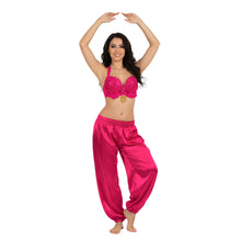 Satin Belly Dance Harem Pants | Flowy Trousers S-3XL | 41 Colors S66