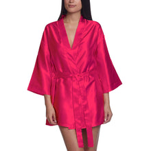 Satin Night wear Bathrobe S26  - Regular Size 1