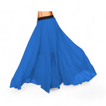 Chiffon Half Circle Belly Dance Skirt | Sleek A-Line Flow Practice Wear C13