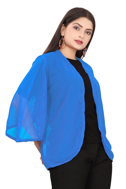 Women Chiffon Shrug / Jacket C51- Regular Size 1