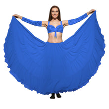 25 Yard 4-Tier Chiffon Belly Dance Skirt | Extreme Volume Sheer Dancewear C7