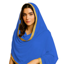 Sheer Chiffon Belly Dance Veil | Flowing Dance Dupatta Prop & Costume Accent C21