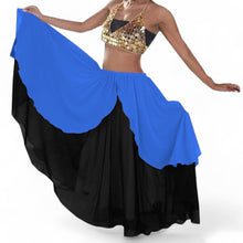 Chiffon 2 layer Belly Dance Skirt C1- Regular Size 1