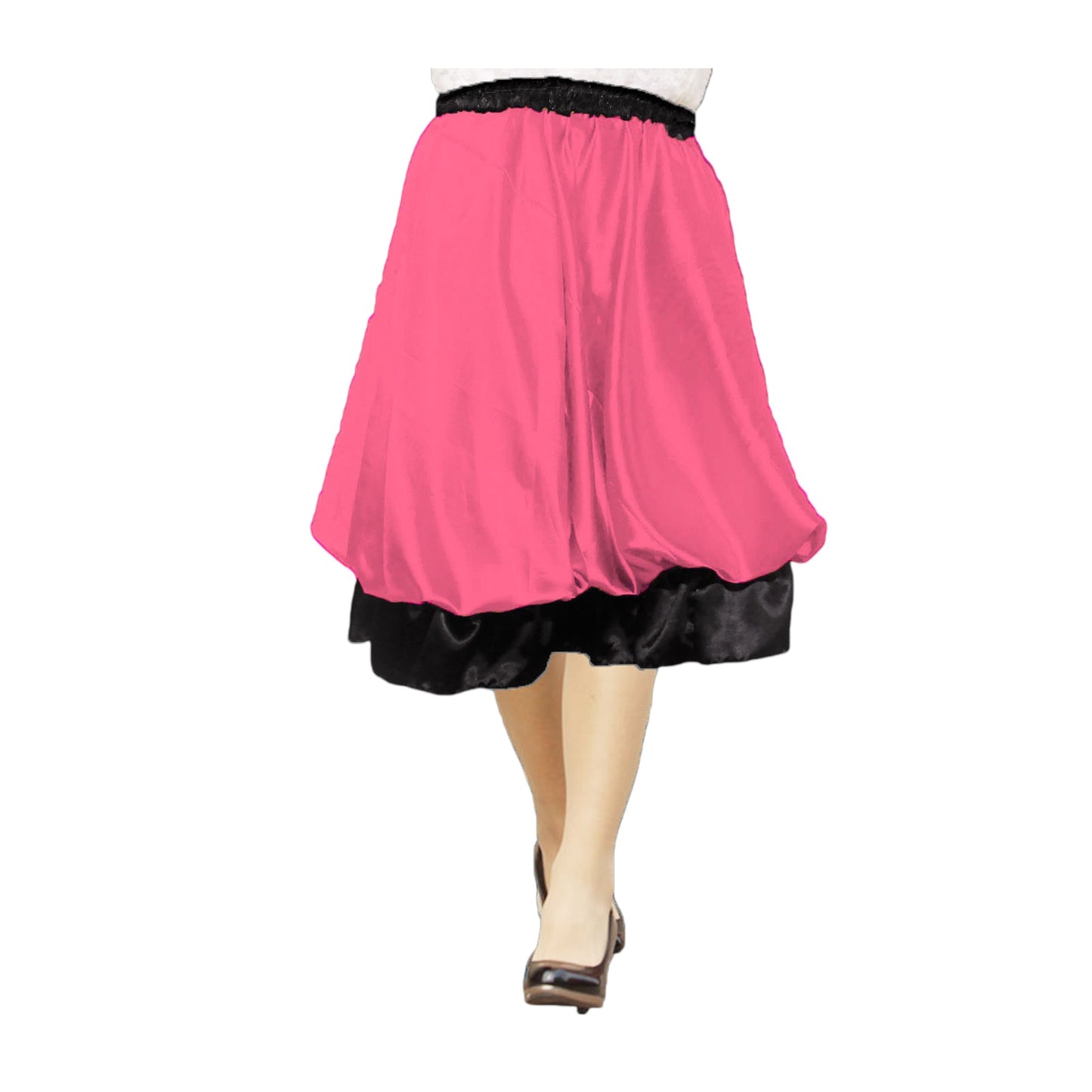 Satin Balloon Skirt S38 - Regular Size 1