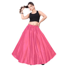 Satin Belly Dance Half Circle Skirt S9-Regular Size 1