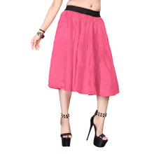 Satin Midi Skirt Party wear Skirt S24-Regular Size 1