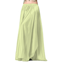 Satin Belly Dance Full Circle Skirt  S69 - Regular Size 1