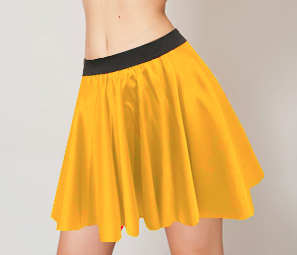 Satin Mini skirt S34 - Regular Size 2