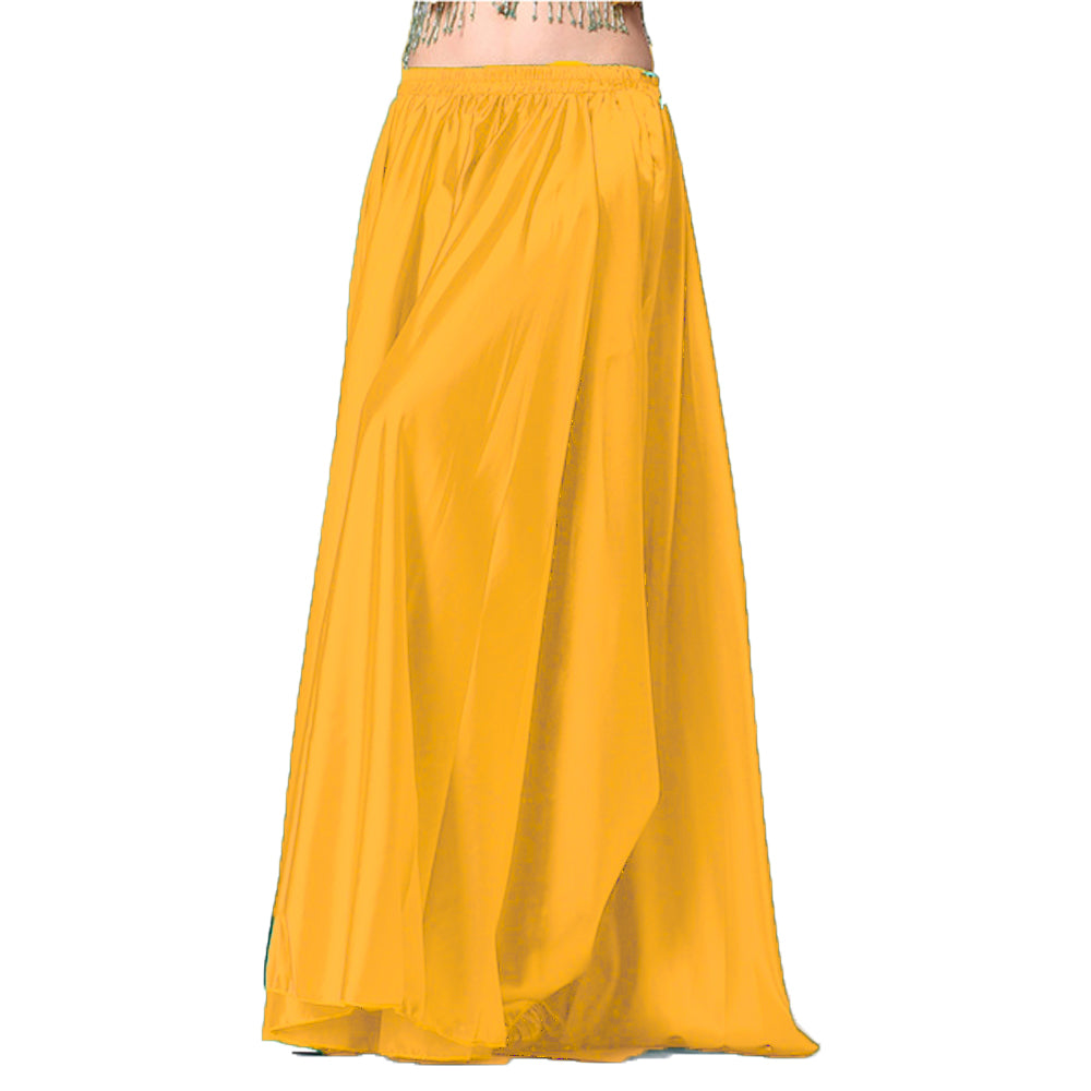 Satin Belly Dance Full Circle Skirt S69 - Regular Size 2