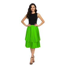 Satin Belly Dance Midi Skirt | Casual wear Skirt S-3XL | 41 Colors S35