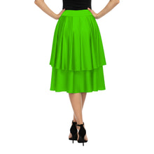 Satin Belly Dance Midi Skirt | Casual wear Skirt S-3XL | 41 Colors S35