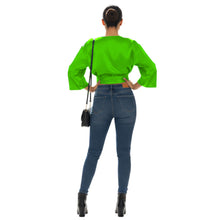 Satin Button Down Crop Top | High-Shine Shirt S-3XL | 41 Colors S116