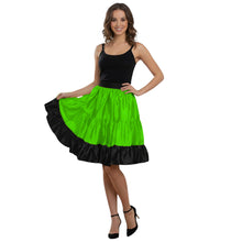 Satin 3-Layer Short Skirt | Tiered Ruffle Party Mini S-3XL S68
