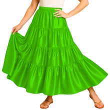 Ultimate Satin 32 Yard 4 Tier Skirt | Pro Belly Dance S-3XL S30