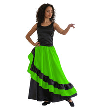 Satin Half Circle Belly Dance Skirt | Elegant Flow S-3XL | 41 Colors S57
