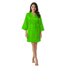 Satin Night Wear Bathrobe | Luxurious Kimono Robe S-3XL | 41 Colors S26