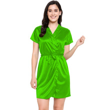 Satin Night Wear Bathrobe | Luxurious Kimono Robe S-3XL | 41 Colors S108