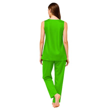 Satin Nightwear Top + Palazzo Set | Luxury Pajamas S-3XL | 41 Colors S21