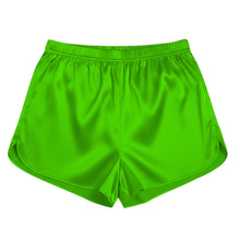 Satin Night Wear Mini Shorts | Sleep & Lounge Pant S-3XL | 41 Colors S78 Meek Mercery BY KF