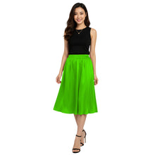 Satin Belly Dance Midi Skirt | Casual wear Skirt S-3XL | 41 Colors S35