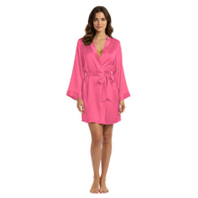 Satin Night Wear Bathrobe | Luxurious Kimono Robe S-3XL | 41 Colors S104