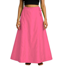 Satin Silk Saree Underskirt | Petticoat for Women S-3XL | 41 Colors S56