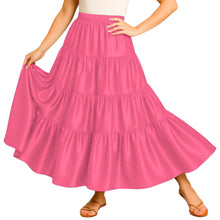 Ultimate Satin 32 Yard 4 Tier Skirt | Pro Belly Dance S-3XL S30