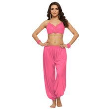 Satin Belly Dance Harem Pants | Flowy Trousers S-3XL | 41 Colors S10
