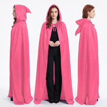 Satin Halloween Hooded Robe Cape – Costume, Cosplay & Party Wear S151