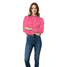 Mint Green Satin Vintage Button Down, fresh elegant shirt.