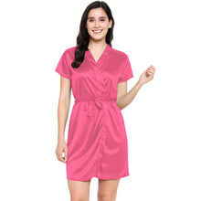 Satin Night Wear Bathrobe | Luxurious Kimono Robe S-3XL | 41 Colors S108