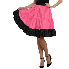 Satin 3-Layer Short Skirt | Tiered Ruffle Party Mini S-3XL S68