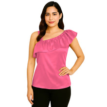 Satin Sleeveless Fancy Top | Party & Evening Wear S-3XL | 41 Colors S87