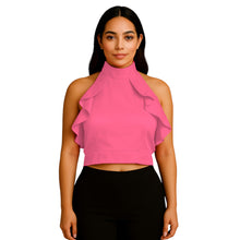 Satin Crop Top | Fancy Party Wear Blouse S-3XL | 41 Colors S92