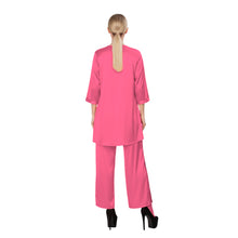 Satin Shirt & Self Tie Palazzo Set | Button Down Co-ord S-3XL | 41 Colors S137