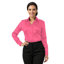 Satin Long Sleeve Button Down Shirt | Elegant Blouse S-3XL | 41 Colors S81