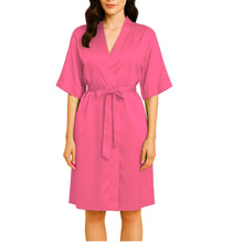Satin Night Wear Bathrobe | Luxurious Kimono Robe S-3XL | 41 Colors S79