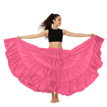 Ultimate Satin 25 Yard 4 Tier Skirt | Belly Dance Skirt S-5XL S20