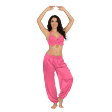 Satin Belly Dance Harem Pants | Flowy Trousers S-3XL | 41 Colors S66