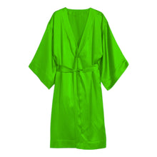 Satin Night Wear Bathrobe S79 - Regular Size 1