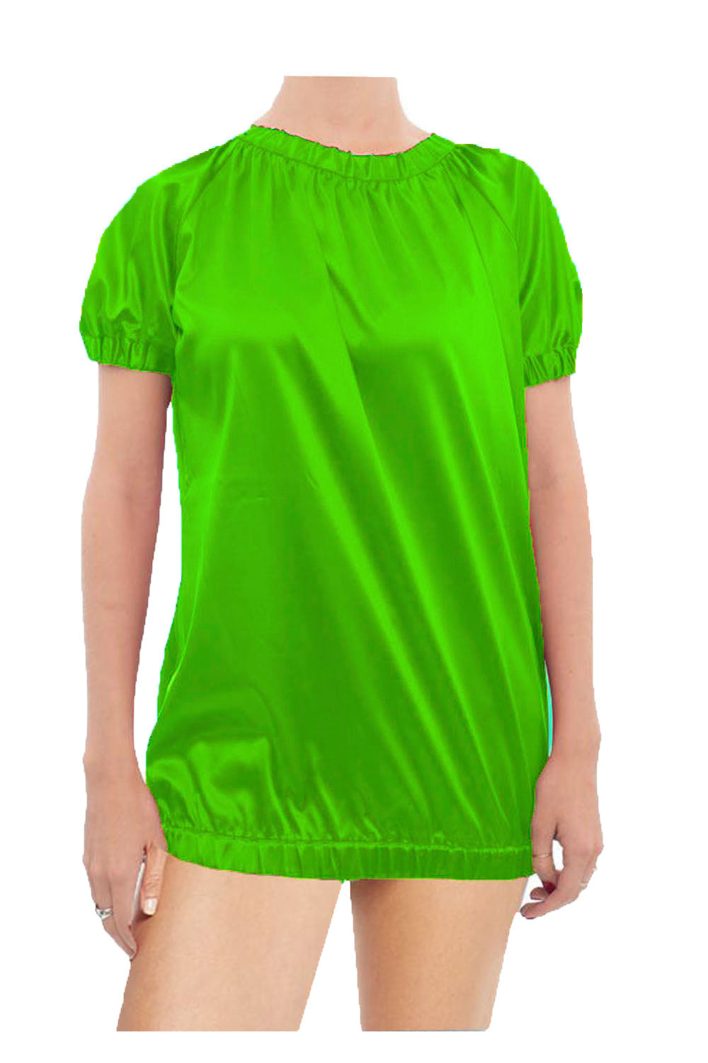 Satin Loose T shirt S106 - Regular Size 1