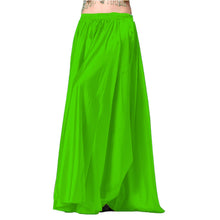 Satin Belly Dance Full Circle Skirt  S69 - Regular Size 1