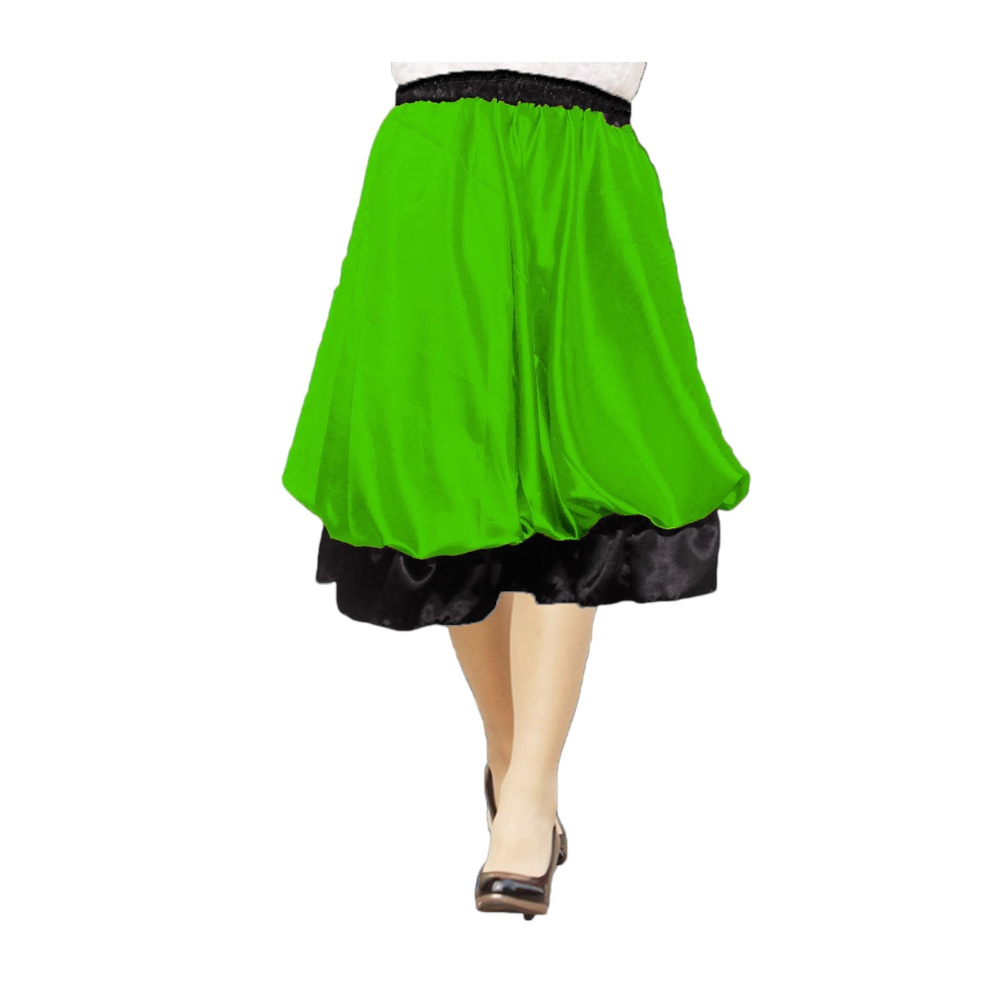 Satin Balloon Skirt S38 - Regular Size 1