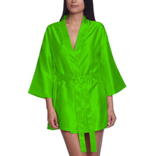 Satin Night wear Bathrobe S26  - Regular Size 1