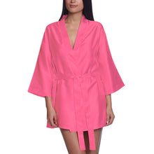 Satin Night wear Bathrobe S26  - Regular Size 1