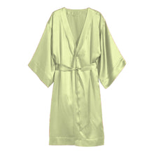 Satin Night Wear Bathrobe S79 - Regular Size 1